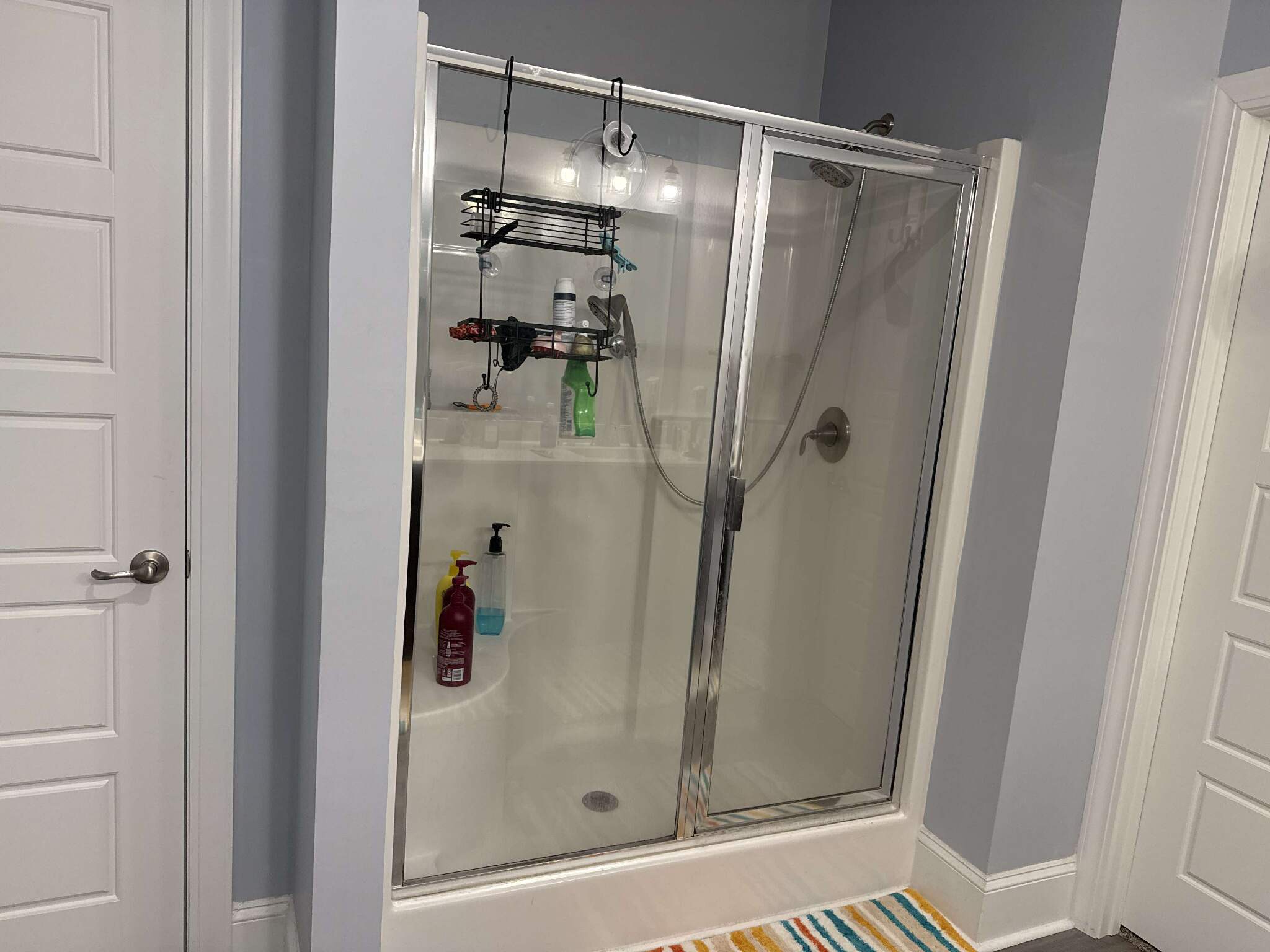 Shower-to-Tub Acrylic Conversion - illustrative before example